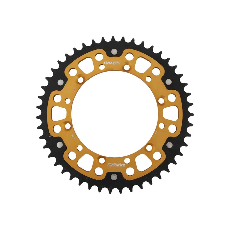 Víkendová Akce Řetězová rozeta SUPERSPROX STEALTH RST-460:47-GLD zlatá 47 zubů, 520