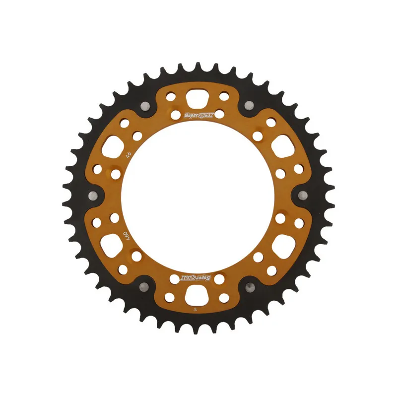 Řetězová rozeta SUPERSPROX STEALTH RST-460:46-GLD zlatá 46 zubů, 520 Prémiový