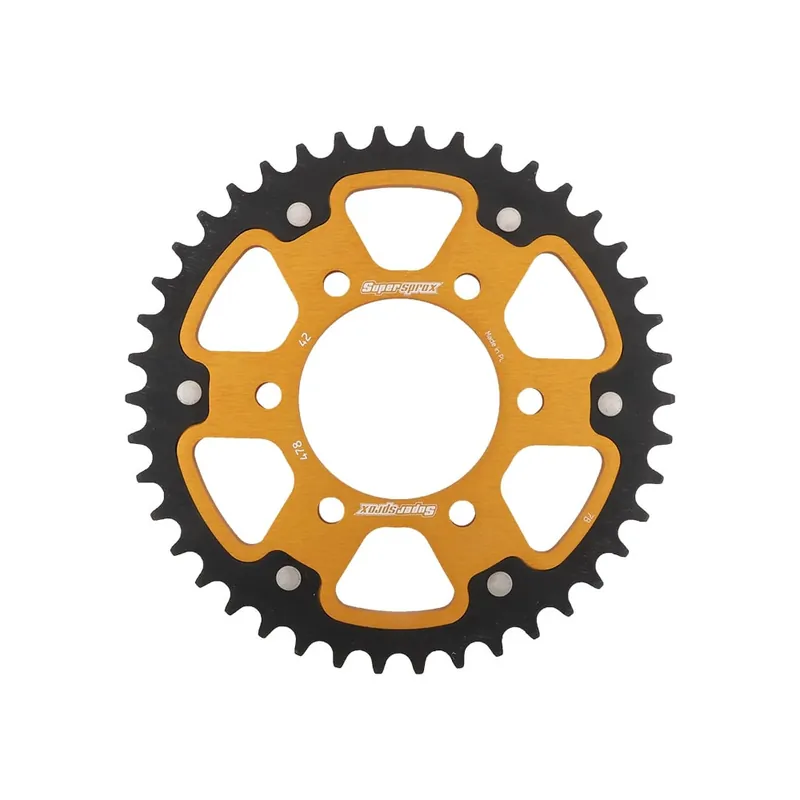 Řetězová rozeta SUPERSPROX STEALTH RST-478:42-GLD zlatá 42 zubů, 520 Aktuální