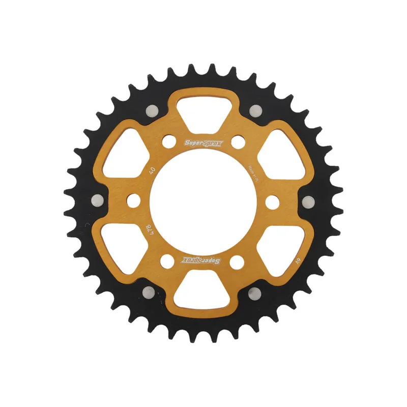 Pouze Dnes Řetězová rozeta SUPERSPROX STEALTH RST-478:40-GLD zlatá 40 zubů, 520