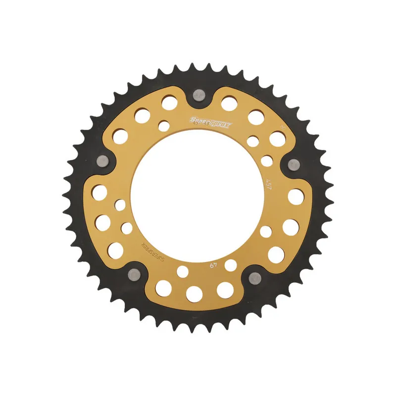 Doprava Zdarma Řetězová rozeta SUPERSPROX STEALTH RST-457:49-GLD zlatá 49 zubů, 420