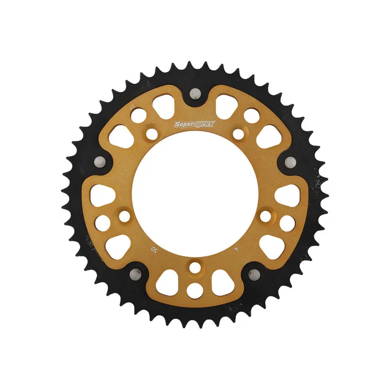 Řetězová rozeta SUPERSPROX STEALTH RST-4:50-GLD zlatá 50 zubů, 420 Bezpečná Platba