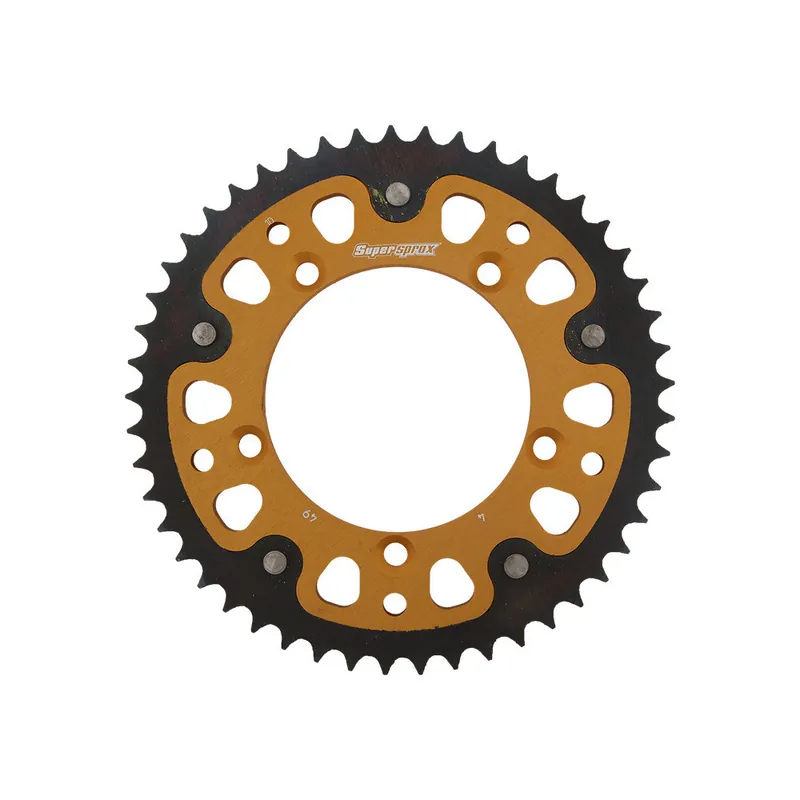 Řetězová rozeta SUPERSPROX STEALTH RST-4:49-GLD zlatá 49 zubů, 420 Značkový