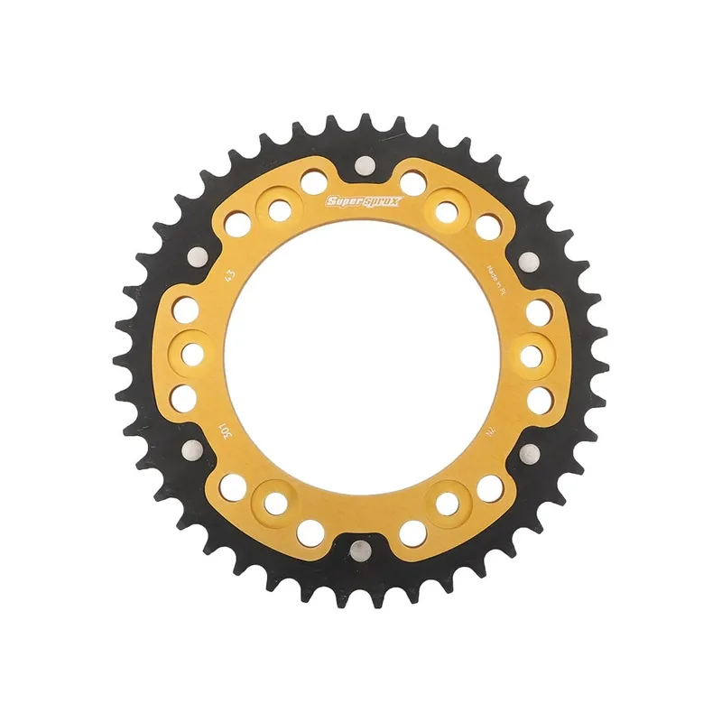 Řetězová rozeta SUPERSPROX STEALTH RST-301:43-GLD zlatá 43 zubů, 520 Velkoobchod