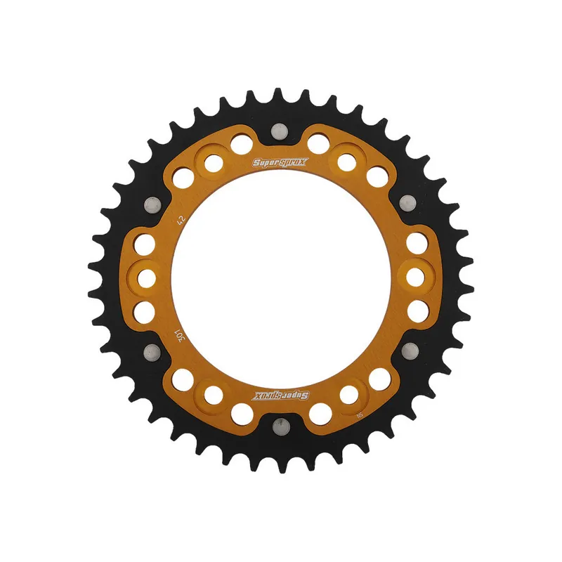 Řetězová rozeta SUPERSPROX STEALTH RST-301:42-GLD zlatá 42 zubů, 520 Nejlepší Volba