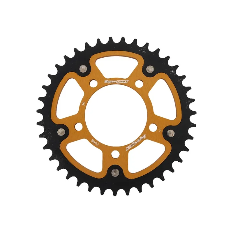 Řetězová rozeta SUPERSPROX STEALTH RST-2698:39-GLD zlatá 39 zubů, 520 Cenový Hit