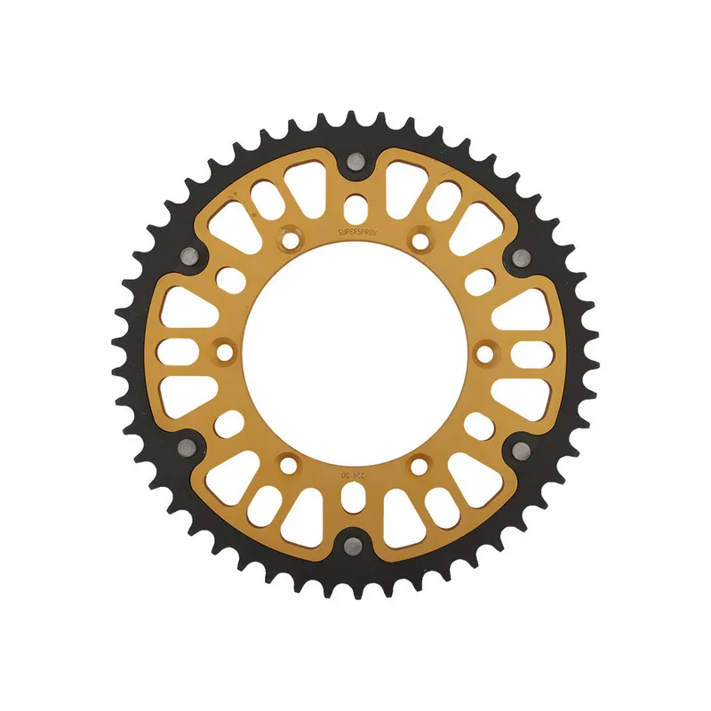 Řetězová rozeta SUPERSPROX STEALTH RST-224:50-GLD zlatá 50 zubů, 520 Sezónní Sleva