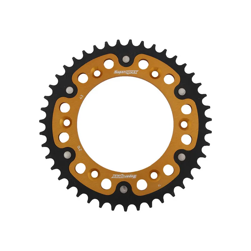 Časově Omezené Řetězová rozeta SUPERSPROX STEALTH RST-210:43-GLD zlatá 43 zubů, 520