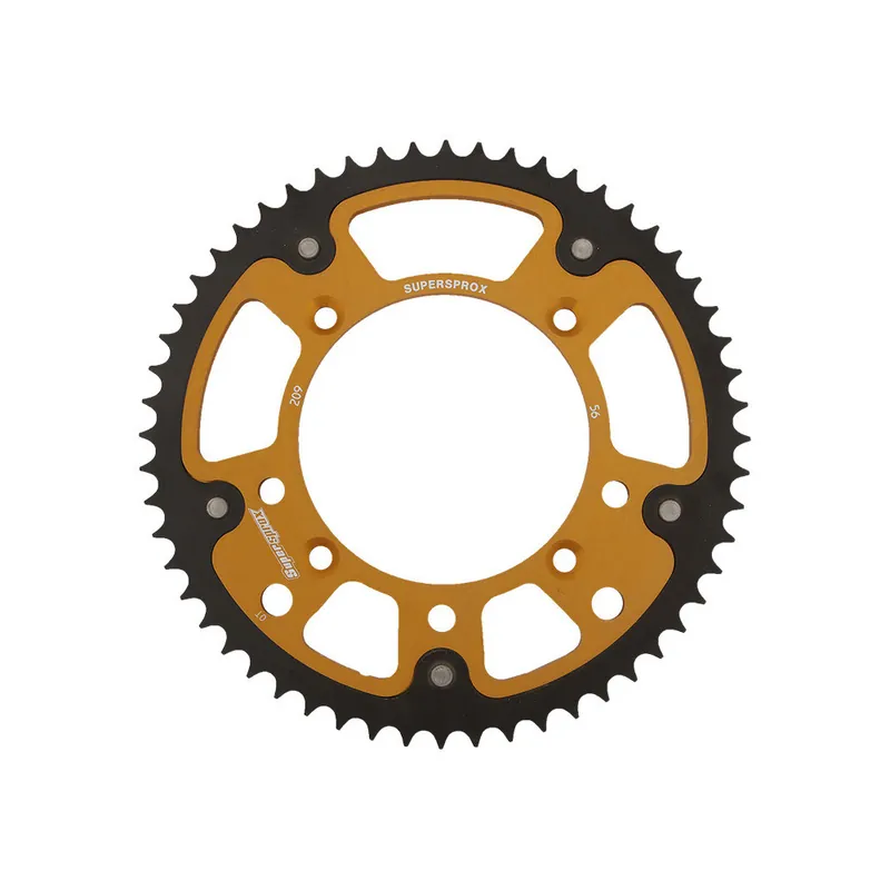 Řetězová rozeta SUPERSPROX STEALTH RST-209:56-GLD zlatá 56 zubů, 420 Hit Sezóny