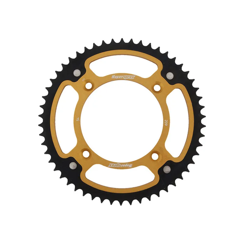 Objednat Nyní Řetězová rozeta SUPERSPROX STEALTH RST-209:54-GLD zlatá 54 zubů, 420
