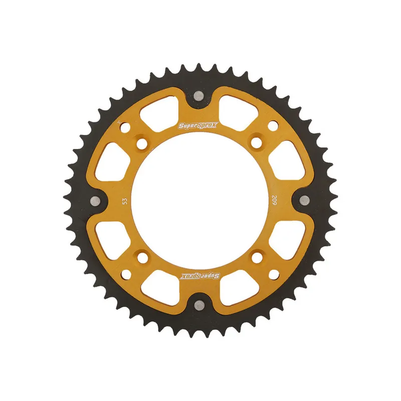 Garance Vrácení Peněz Řetězová rozeta SUPERSPROX STEALTH RST-209:53-GLD zlatá 53 zubů, 420