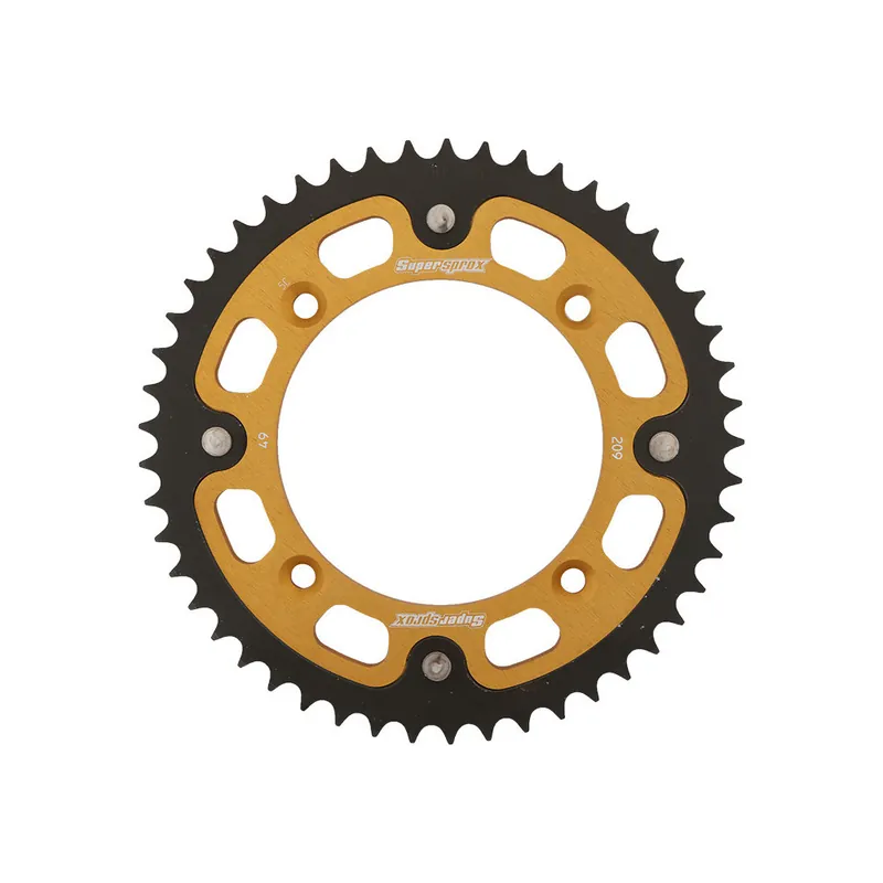 Řetězová rozeta SUPERSPROX STEALTH RST-209:49-GLD zlatá 49 zubů, 420 Dokud Zásoby Vydrží
