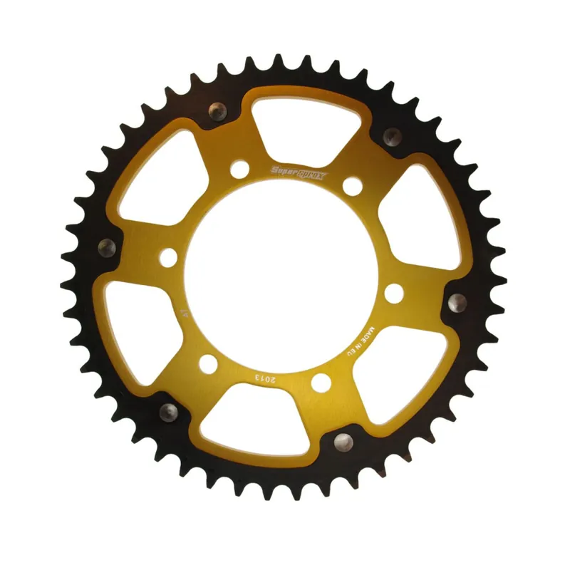 Garance Vrácení Peněz Řetězová rozeta SUPERSPROX STEALTH RST-2013:47-GLD zlatá 47 zubů, 520