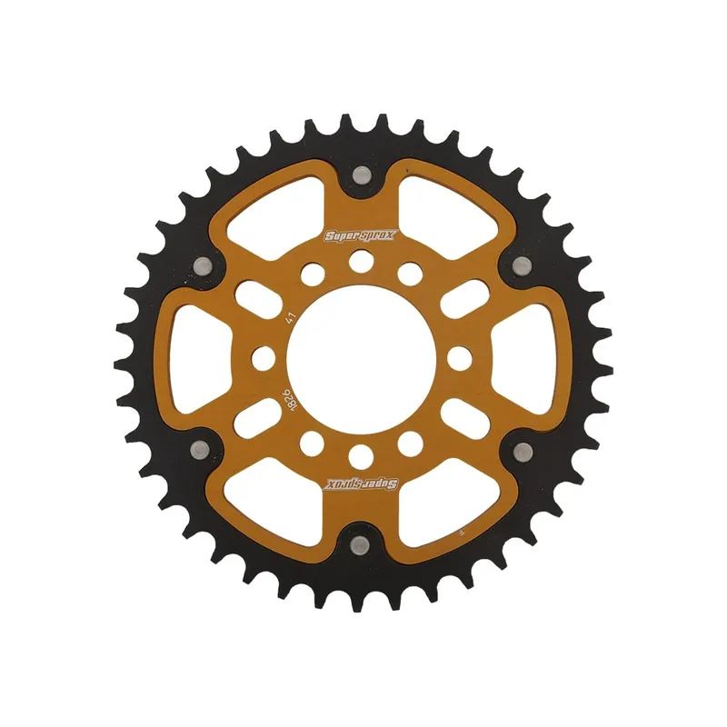 Řetězová rozeta SUPERSPROX STEALTH RST-1826:41-GLD zlatá 41 zubů, 520 Garance Vrácení Peněz