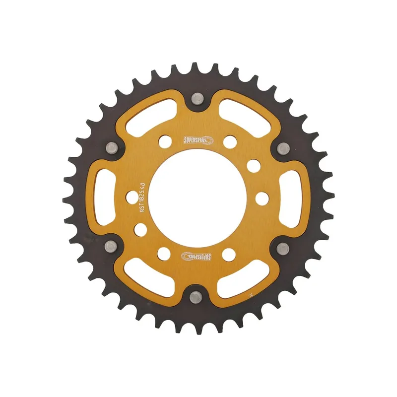 Řetězová rozeta SUPERSPROX STEALTH RST-1825:40-GLD zlatá 40 zubů, 520 Víkendová Akce