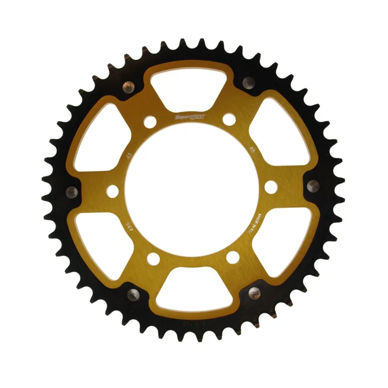 Řetězová rozeta SUPERSPROX STEALTH RST-2013:46-GLD zlatá 46 zubů, 520 Cenově Výhodný