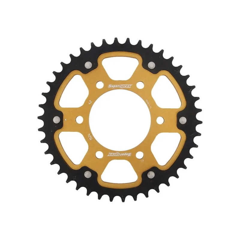 Tovární Cena Řetězová rozeta SUPERSPROX STEALTH RST-1524:42-GLD zlatá 42 zubů, 530