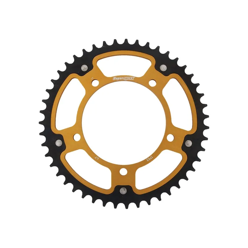 Speciální Cena Řetězová rozeta SUPERSPROX STEALTH RST-1793:47-GLD zlatá 47 zubů, 520