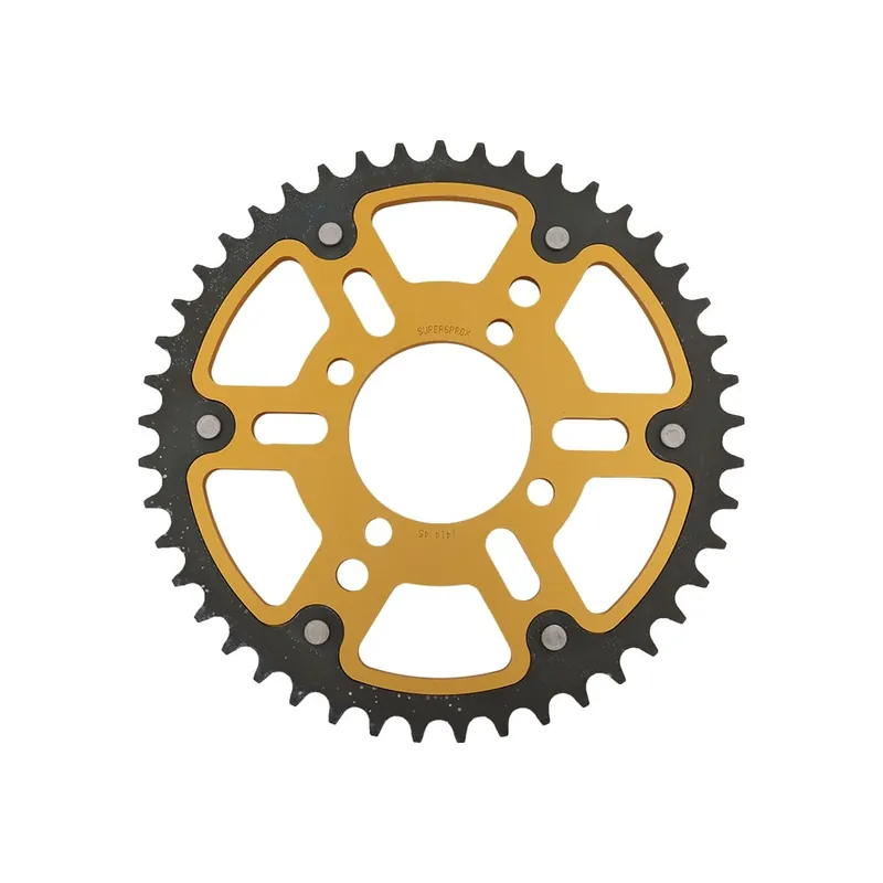 Řetězová rozeta SUPERSPROX STEALTH RST-1414:45-GLD zlatá 45 zubů, 520 Limitovaná Edice