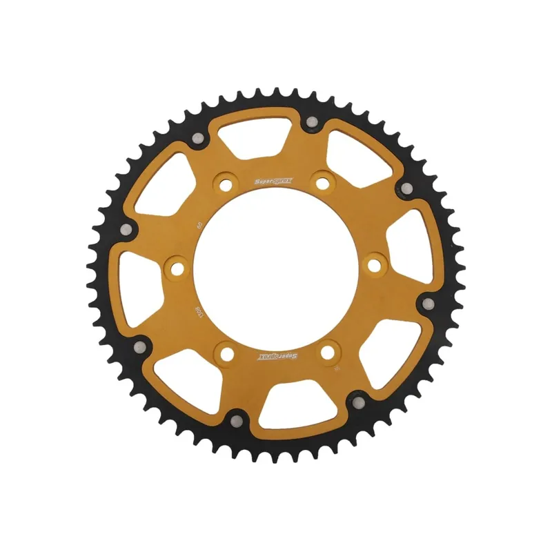 Řetězová rozeta SUPERSPROX STEALTH RST-1308:60-GLD zlatá 60 zubů, 520 Bezpečná Platba