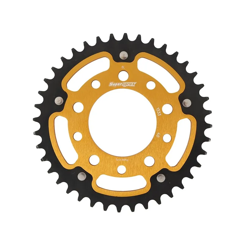Řetězová rozeta SUPERSPROX STEALTH RST-1333:40-GLD zlatá 40 zubů, 520 Jen Po Omezenou Doba