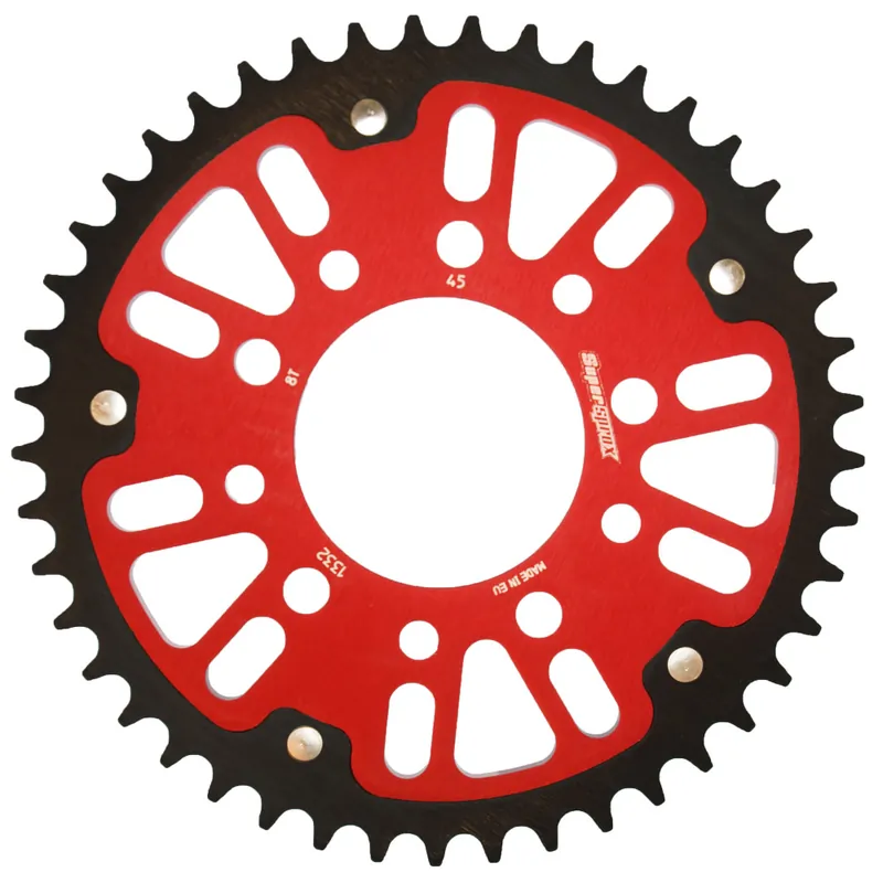 Akční Nabídka Řetězová rozeta SUPERSPROX STEALTH RST-1332:45-RED červená 45 zubů, 525