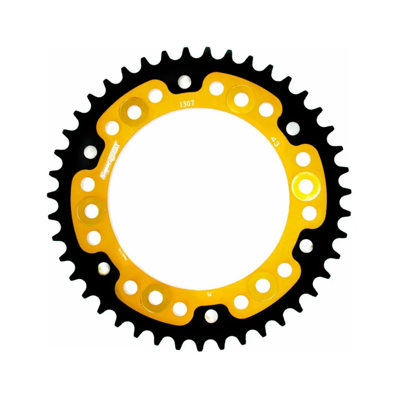 Řetězová rozeta SUPERSPROX STEALTH RST-1307:43-GLD zlatá 43 zubů, 525 Nakupujte Hned