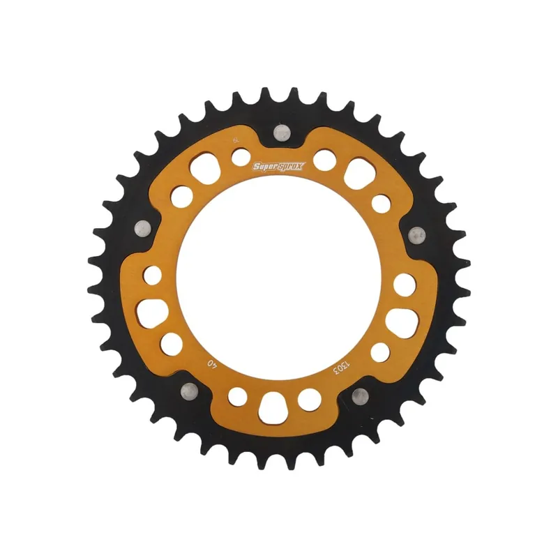 Řetězová rozeta SUPERSPROX STEALTH RST-1303:40-GLD zlatá 40 zubů, 520 Finální Výprodej