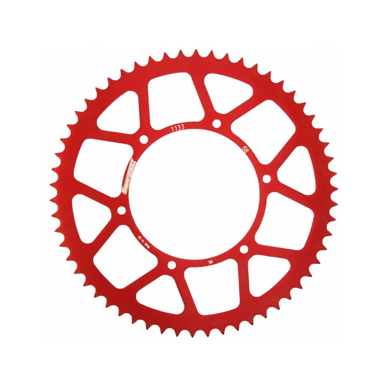 Hliníková řetězová rozeta SUPERSPROX RAL-1133:58-RED červená Tovární Cena