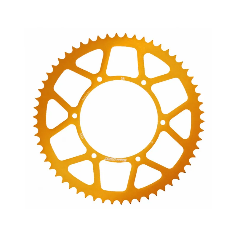 Hliníková řetězová rozeta SUPERSPROX RAL-1133:58-GLD zlatá Nakupujte Hned