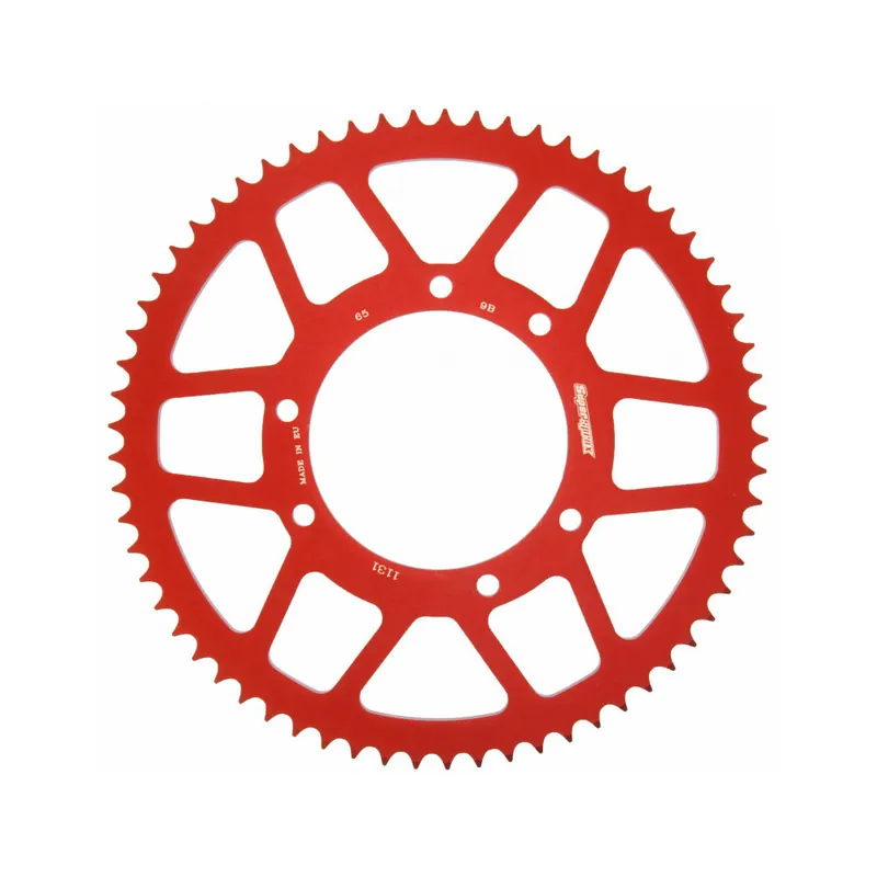 Hliníková řetězová rozeta SUPERSPROX RAL-1131:65-RED červená Top Prodej