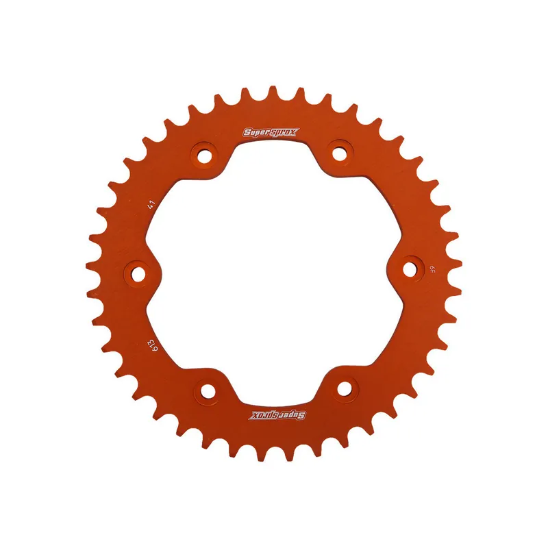 Hliníková řetězová rozeta SUPERSPROX RAL-613:41-ORG oranžová 41 zubů, 525 Dokud Zásoby Vydrží