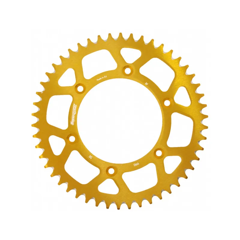 Jen Po Omezenou Doba Hliníková řetězová rozeta SUPERSPROX RAL-990:50-GLD zlatá 50 zubů, 520