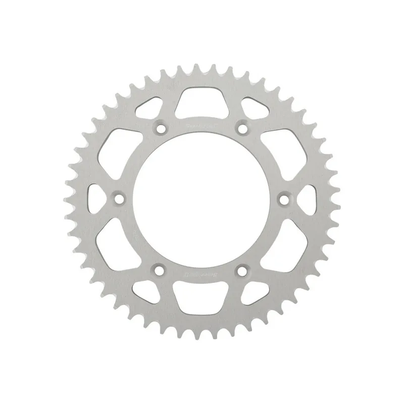 Hliníková řetězová rozeta SUPERSPROX RAL-8000:49-SLV stříbrná 49 zubů, 520 Moderní