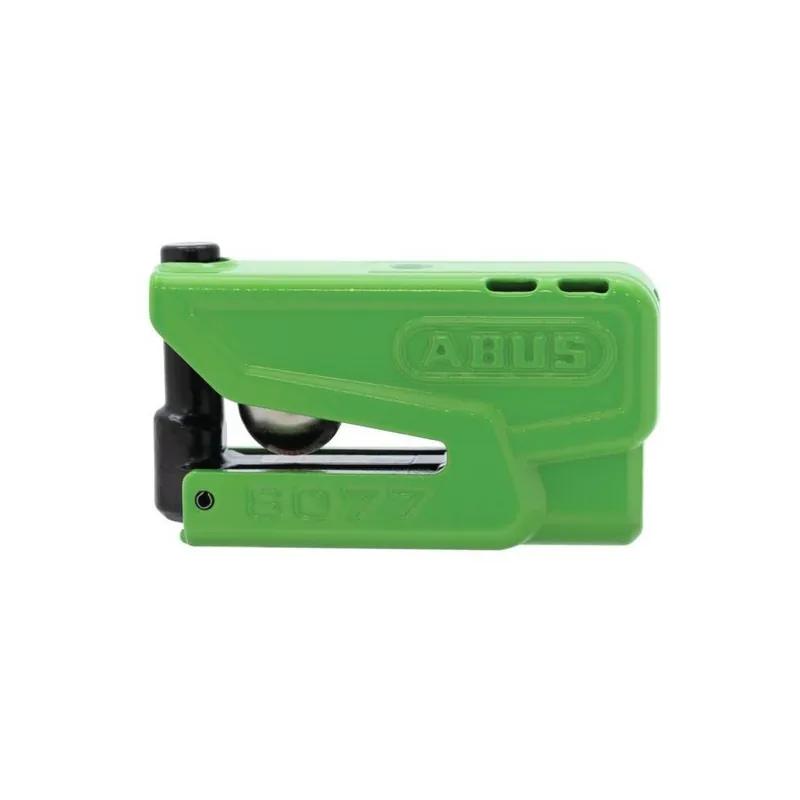 Zámek na kotoučovou brzdu s alarmem Granit Detecto XPlus 2.0 (průměr třmenu 13 mm), ABUS (zelený) Horká Nabídka