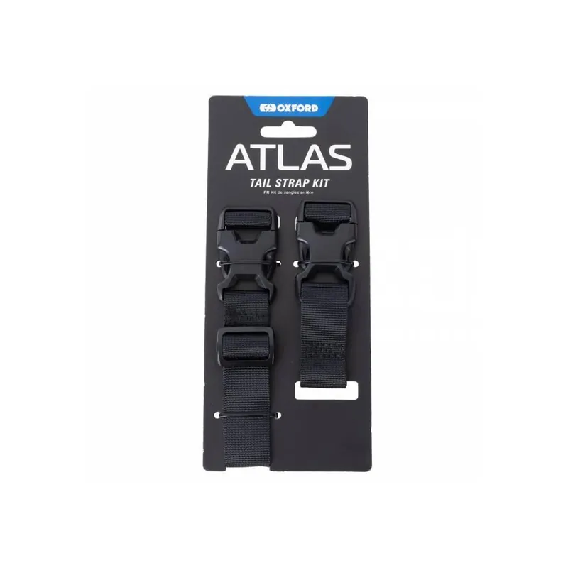 Originální Zavazadlové popruhy Atlas advanced tail straps kit, OXFORD (černá)
