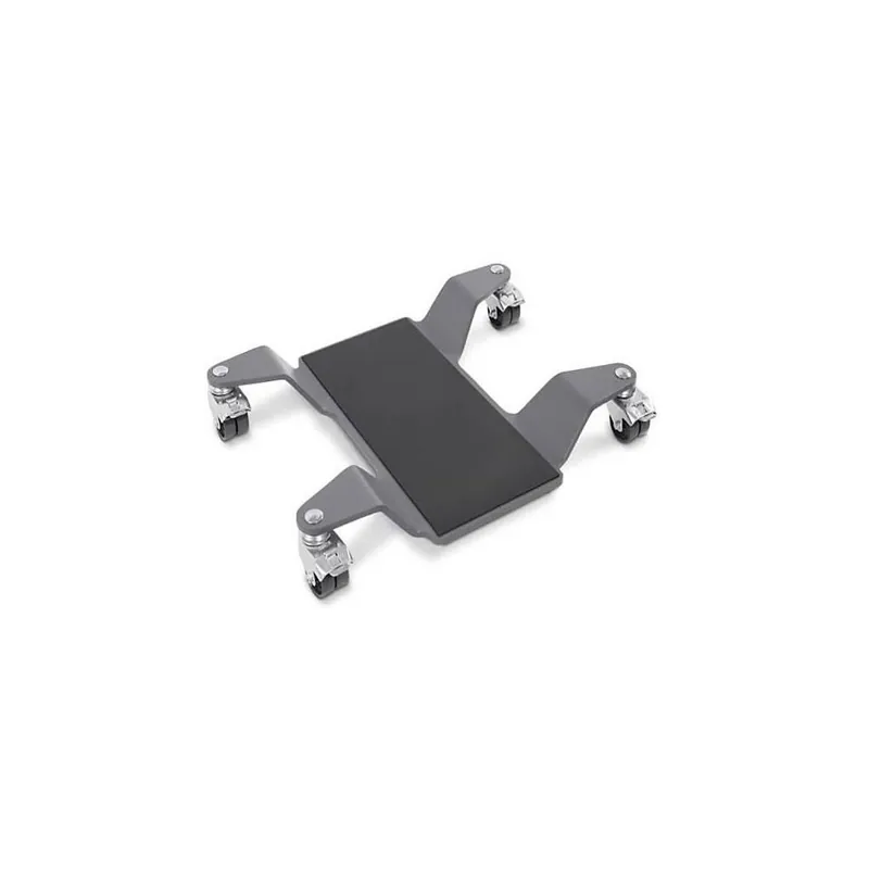 Doprava Zdarma HD pojízdná podložka pod hlavní stojan, Q-TECH (nosnost 320 kg, černá)