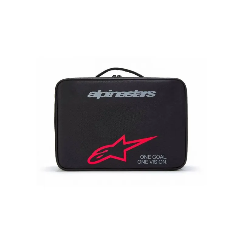 Koupit Online Kufr na brýle SUPERTECH VISION, ALPINESTARS (černá/červená, kapacita 4 ks brýlí a příslušenství)