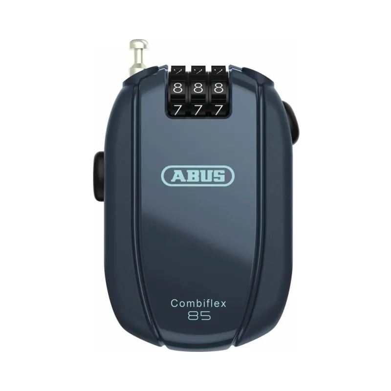 Svinovací lankový zámek Combiflex Break (délka 85 cm, modrý), ABUS Sleva