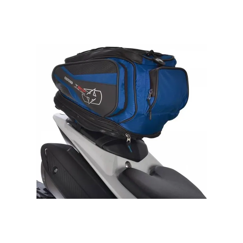 Nejlepší Cena Tankbag a brašna na sedlo T30R Time Tank 'n' Tailer, OXFORD (černá/modrá, objem 30 l)