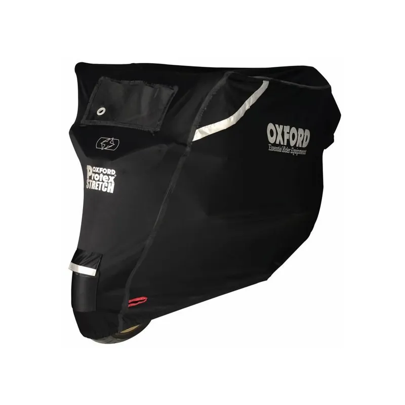 Plachta na motorku Protex Stretch Outdoor s klimatickou membránou, OXFORD (černá) Přímo Od Výrobce