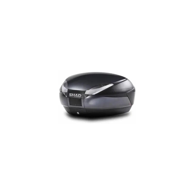 Garance Vrácení Peněz Box na skútr SHAD - SH48 Top case -  Dark / Grey