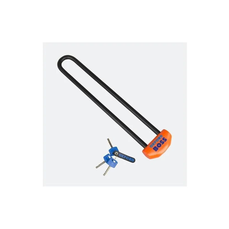 Jen Po Omezenou Doba Zámek na sněžné skútry SNOWBOSS SSF, OXFORD (oranžová, sada bez držáku na zámek, průměr čepu 15 mm, pro š. pásu do 520 mm)