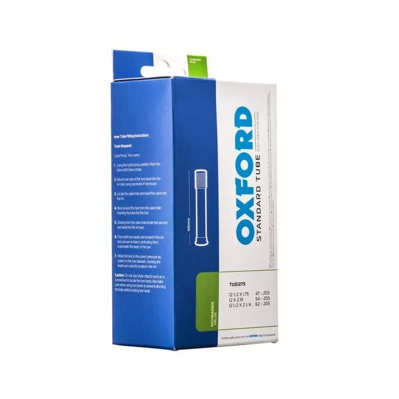 Cyklo duše 12 x 1,75/2,1, auto ventilek, OXFORD Kup Teď