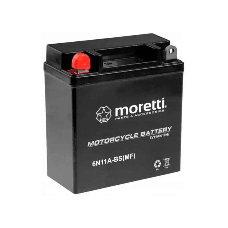 Nízká Cena Baterie Moretti AGM (gelová) 6N11A-4B