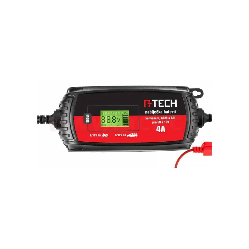 Rychlé Dodání Nabíječka A-TECH 6/12 V, 3-120 Ah, 4 A