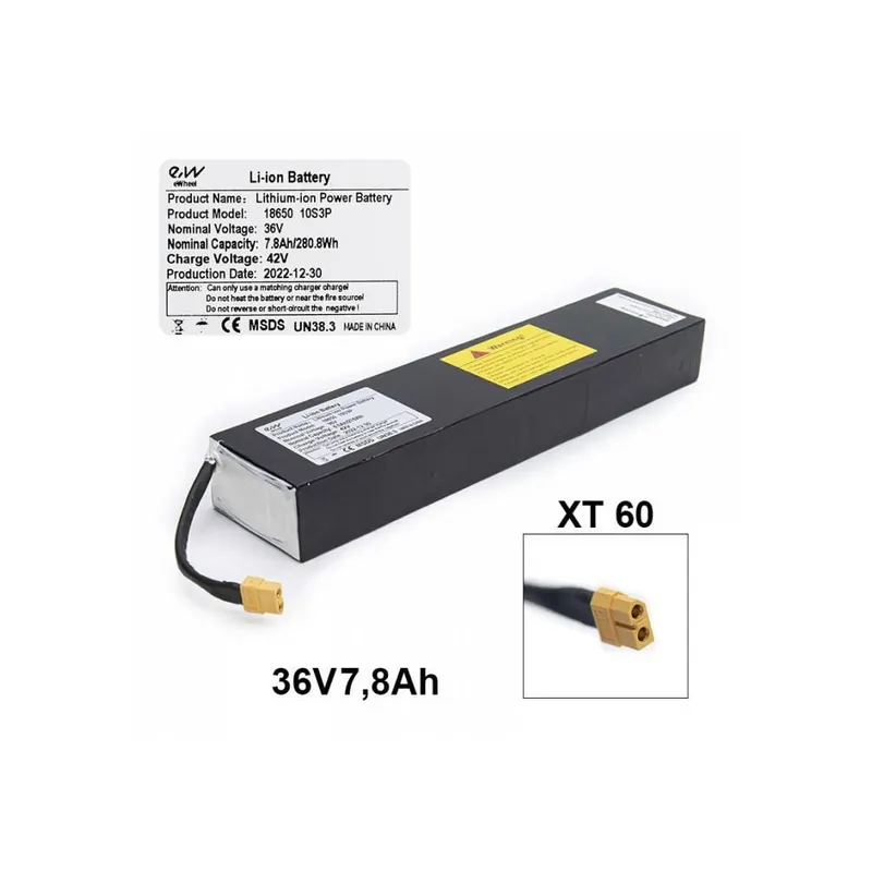 Baterie 36V 7,8Ah pro Kugoo S1 Aktuální