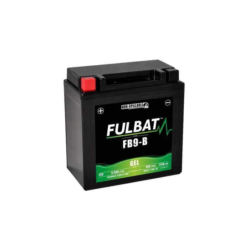 Jen Po Omezenou Doba Baterie 12V, YB9-B, 9Ah, 115A, bezúdržbová GEL 135x75x139, FULBAT (aktivovaná ve výrobě)