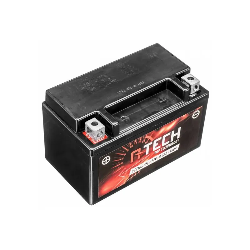 Baterie 12V, YTZ10S GEL, 8,6Ah, 190A, bezúdržbová GEL technologie 150x88x93, A-TECH (aktivovaná ve výrobě) Přímo Od Výrobce