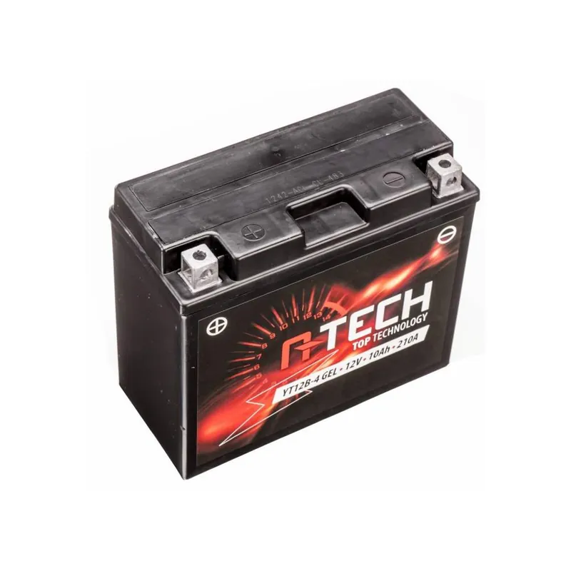 Baterie 12V, YT12B-4, YT12B-BS GEL, 12V, 10Ah, 210A, bezúdržbová GEL technologie 150x69x130 A-TECH (aktivovaná ve výrobě) Koupit Online
